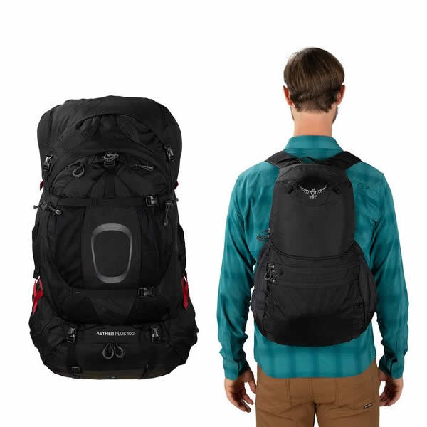 Osprey Aether Plus 85 Men's Hiking Mountaineering Backpack