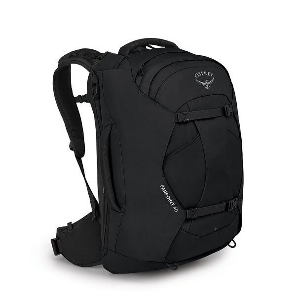 osprey 40 backpack sale Fairpoint Backpack, Blue, 40L Second Gear WNC resistant nylon fabric Farpoint Backpack Osprey Farpoint 40