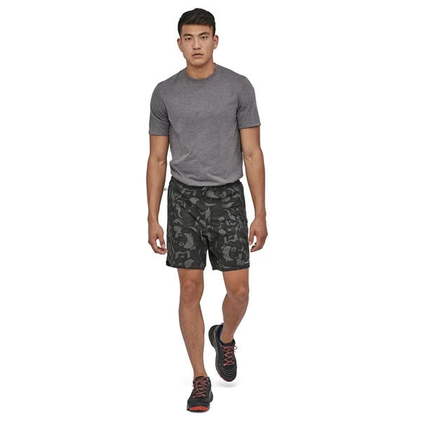Patagonia Men s Nine Trails Running Shorts 8 with boxer brief liner Seven Horizons