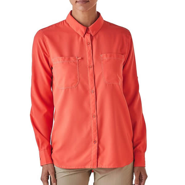 Green patagonia outlet long sleeve