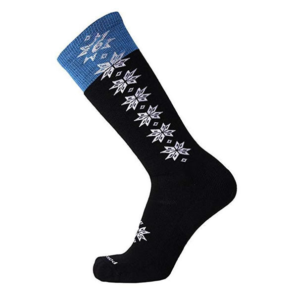 Point6 Ski Christie II Light OTC Wool Sock Black and White