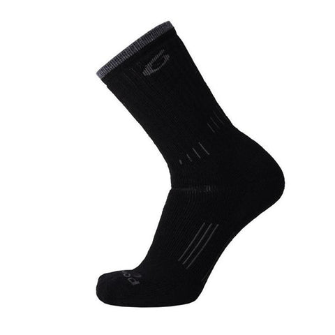Point6 Trekking Heavy Crew Merino Sock Black