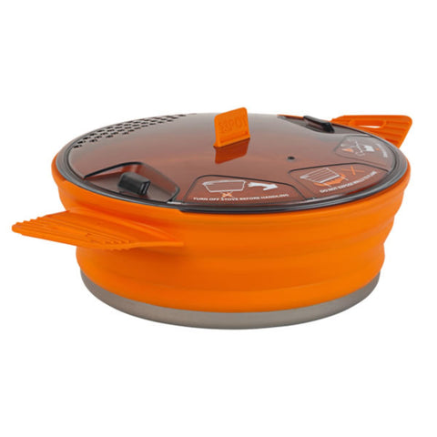 Sea to Summit X-Pot collapsible cooking pot 1.4 L (Orange)