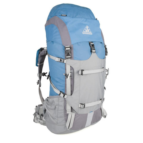 Wilderness Equipment Prion 85 Litre Top Loading Canvas Hiking /Expedition Backpack - Ocean