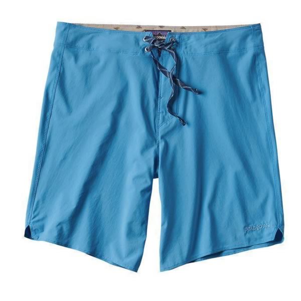 Patagonia Men's Light and Variable 18 inch board shorts radar blue
