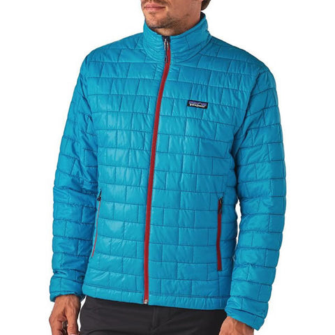 Patagonia Men's Nano Puff Jacket, latest model - wind proof lightweight insulated jacket - Seven Horizons