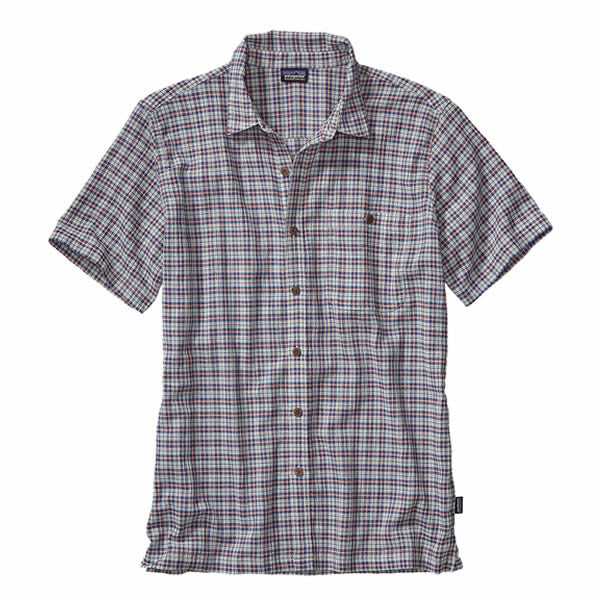 Patagonia Men's Short Sleeve A/C Summer Shirt, finely woven organic cotton - Seven Horizons