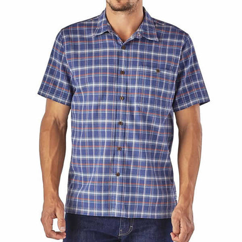 Patagonia Men's Short Sleeve A/C Summer Shirt, finely woven organic cotton