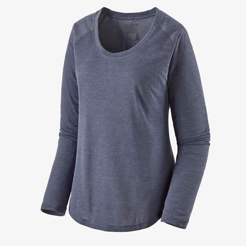 Patagonia Women's Cap Cool Trail Shirt Long Sleeve classic navy