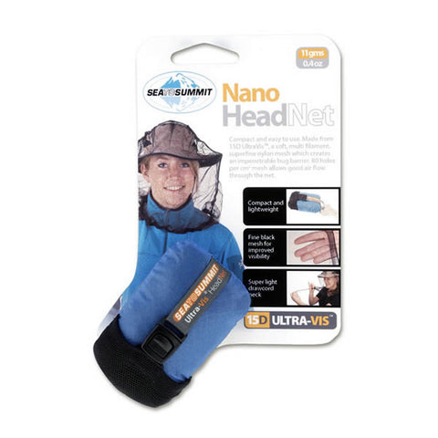Sea to Summit Nano Mosquito Head Net - Seven Horizons