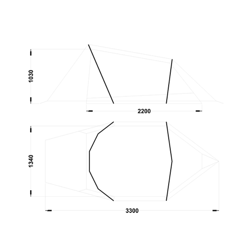 Wilderness Equipment Second Arrow - Lightweight 2 Person 4 Season Lightweight Hiking Tent - Seven Horizons