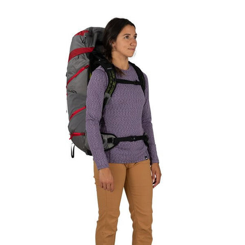 Osprey Eja Pro womens through hiking backpack in use