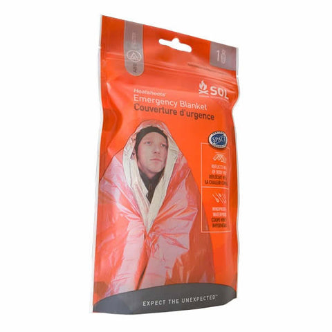 AMK SOL 1 Person Emergency Blanket in packet
