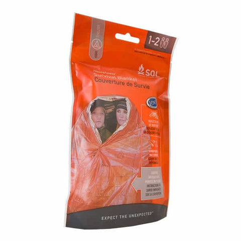 AML SOL 2 person emergency blanket in packet