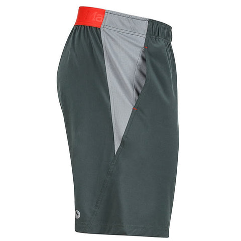 Marmot Men's 10" Zephyr Short - Lightweight, Quick-dry Active Shorts Side' View Dark Zinc / Grey Storm