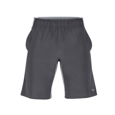 Marmot Mens Zephyr Shorts Slate Grey Grey Storm Front View