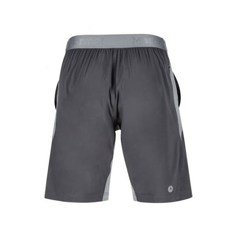 Marmot Mens Zephyr Shorts Slate Grey Grey Storm rear View