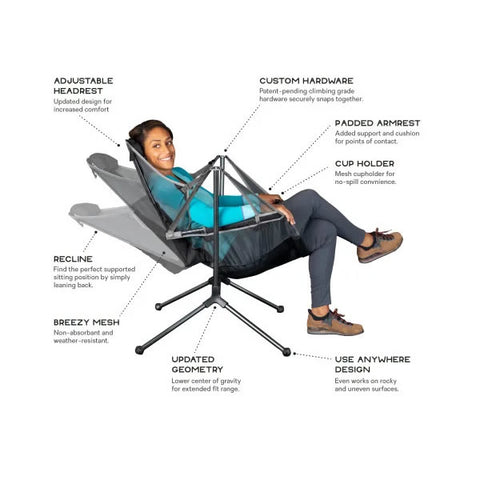 Nemo Stargaze Recliner Luxury Camp Chair features