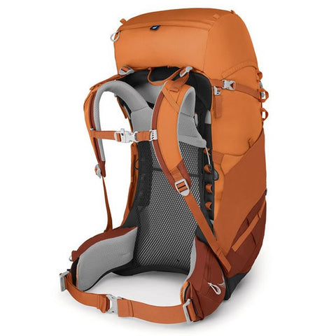 Osprey Ace 50 Litre Kids Backpack orange sunset harness