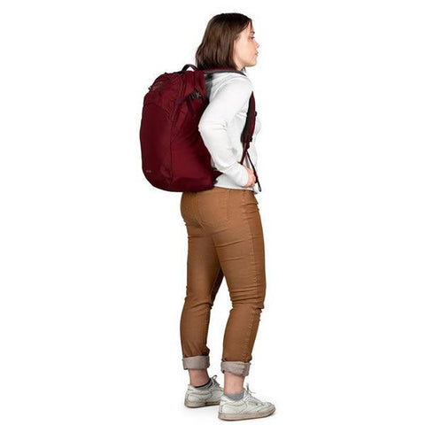 Osprey Aphelia Women's 26 Litre Daypack with Laptop Sleeve in use
