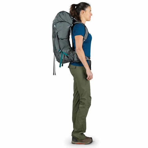 Osprey Renn Women's Hiking Backpack in use side view