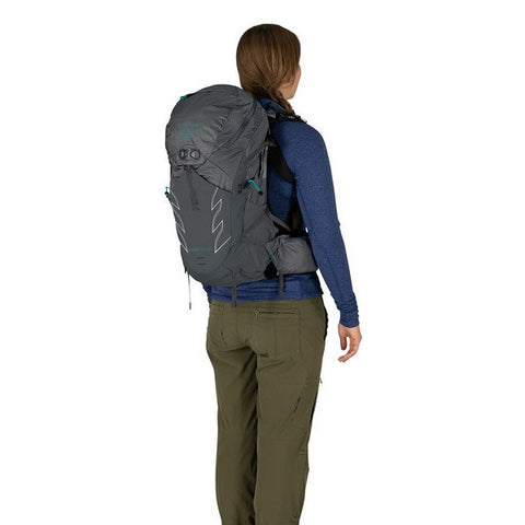 Osprey Tempest Women's 28 Litre Multisport Backpack in use filled