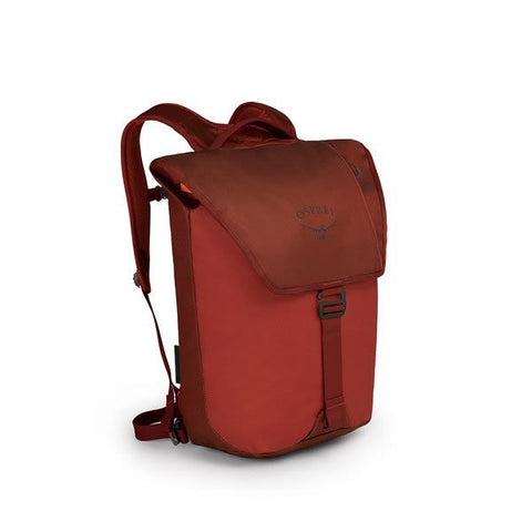 Osprey Transporter 20 Litre Flap Opening Commute Pack Ruffian Red