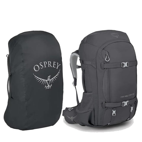 Osprey Fairview Trek Backpack 50 Litre Women's Specific Hiking and Travel Pack With Free Airport Cover/Raincover