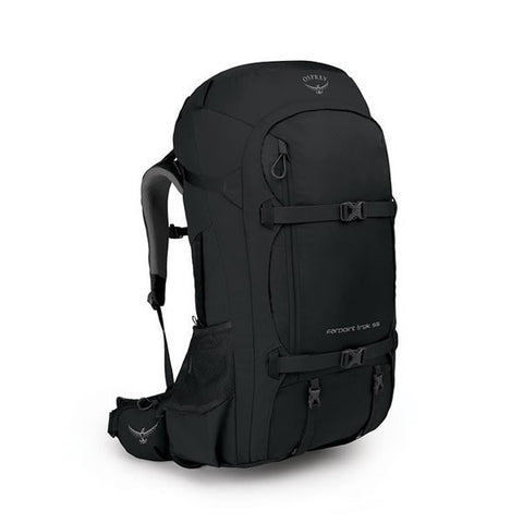 Osprey Farpoint Trek 55 Litre Trek and Travel Backpack Black