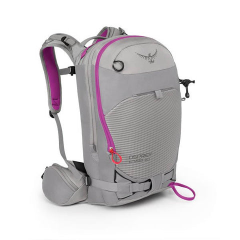 Osprey Kresta 20 Litre Womens backcountry riding back pack twilight grey