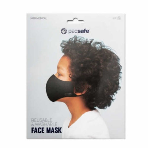 Pacsafe Viraloff Face Mask small black packaging