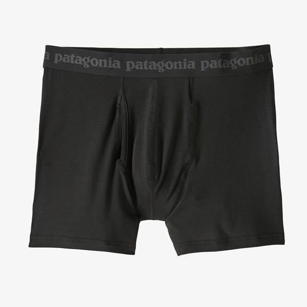Patagonia Men's 3 inch essential boxer briefs black