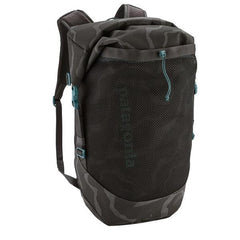 Patagonia Planing Roll Top Pack 35 Litres Tiger Tracks Camo Ink Black