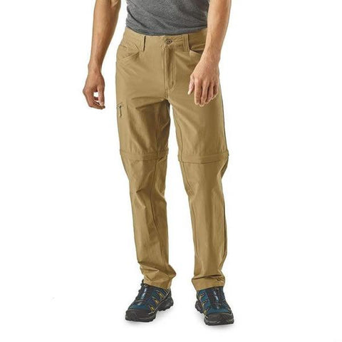 Patagonia Men's Quandary Convertible Pants in use front view