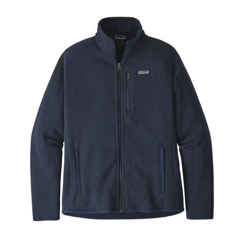 Patagonia Men's Better Sweater Fleece Travel Jacket New Navy 