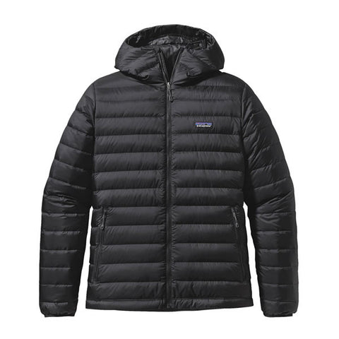 Patagonia Men's Down Sweater Hoody Jacket - 800 Loft Black