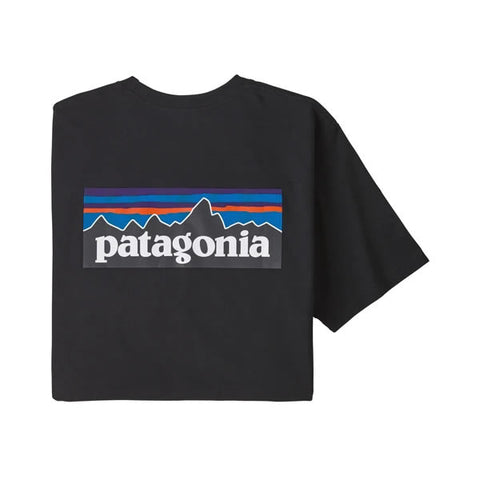 Patagonia Men's P6 Logo Responsibili-Tee Recycled T-Shirt side black