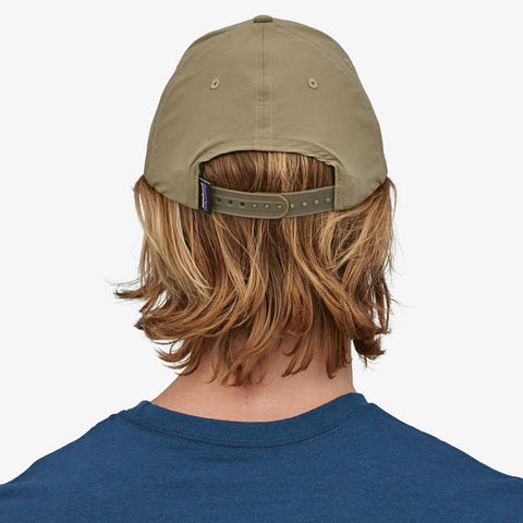 Patagonia Men's P-6 Logo Channel Watcher Cap in use rear view