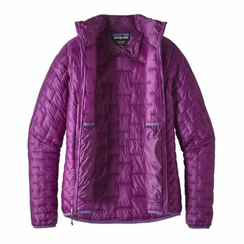 Patagonia Womens Micro Puff Insulated Jacket unzipped