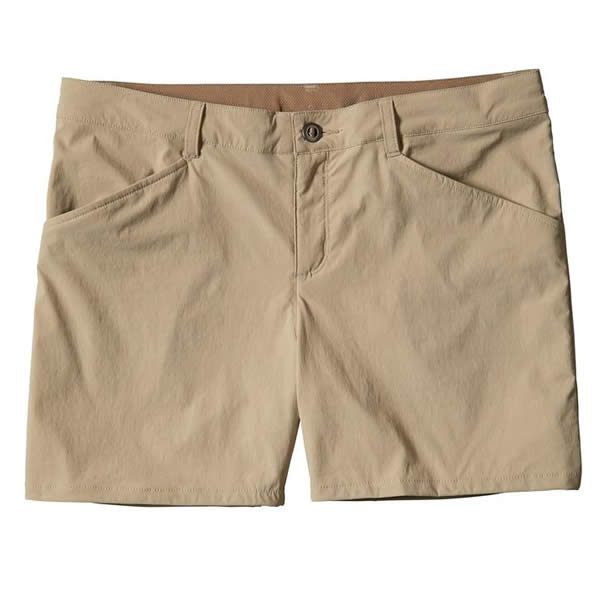 Patagonia Women's Lightweight Quick Dry Quandary Shorts 5 Inch el cap khaki colour