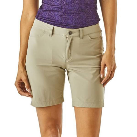 Patagonia Women's Skyline Traveller Traveler Shorts in use front view
