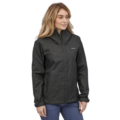 Patagonia 3 Layer Torrentshell Jacket Black in use