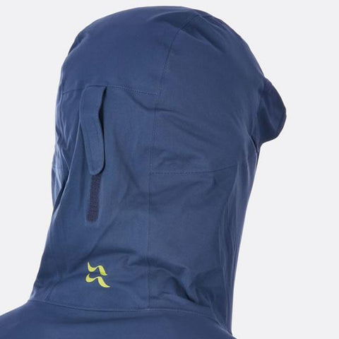 Rab Men's Kinetic Plus Jacket hood rear view