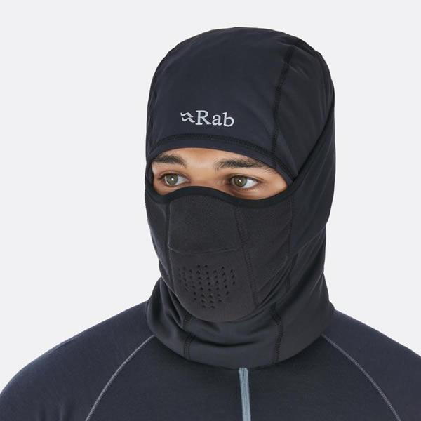 Rab Ninja Balaclava in use front view