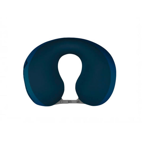 Sea to Summit Aeros Premium Traveller Pillow navy blue top view