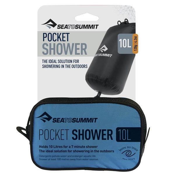 Sea to Summit Pocket Shower in packet
