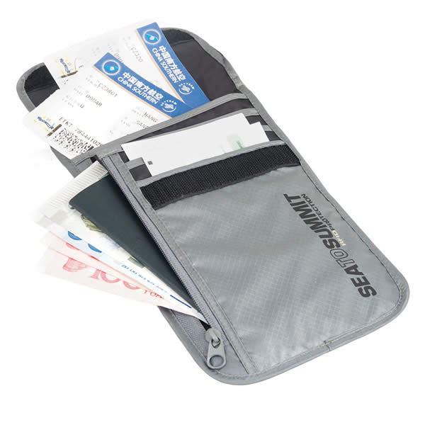 Sea to Summit RFID Travelling Light Neck Wallet - Seven Horizons