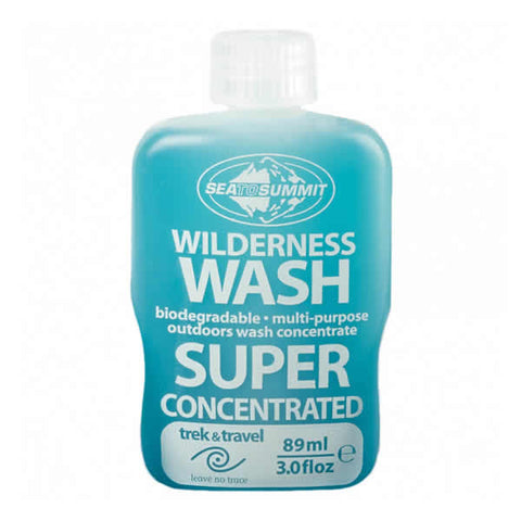 Sea to Summit Wilderness Wash Liquid Concentrate - travel detergent for dishes and laundry - Seven Horizons