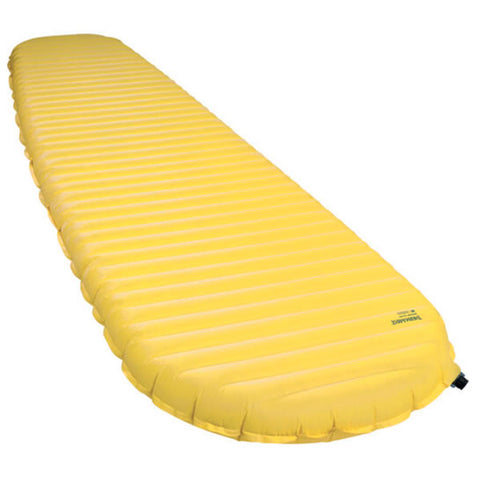 Therm-a-rest Neo Air X LIte Regular Sleeping Mat Lemon Curry end view