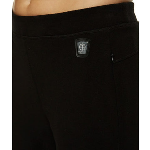 Vigilante Women's Blue Mountain Fleece Pant Black close up view